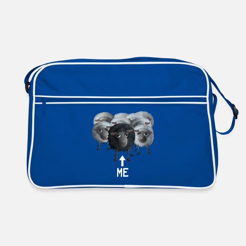 Doux mouton - moi le mouton noir Sac Retro
