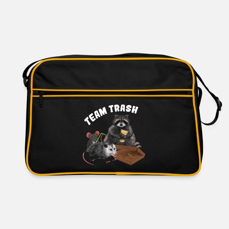 Racoon Opossum Mouse - Team Trash Retro Tasche