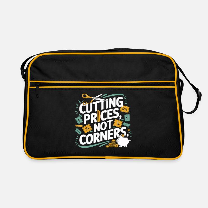 Preissenkung nicht Ecken Couponer Shopper Speichern Retro Tasche