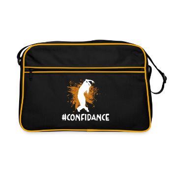 Confidance pour danser chorégraphie - Sac Retro - noir/or - Devant