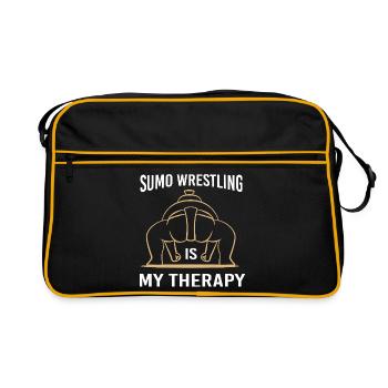 sumo - Retro Bag - black/gold - Front