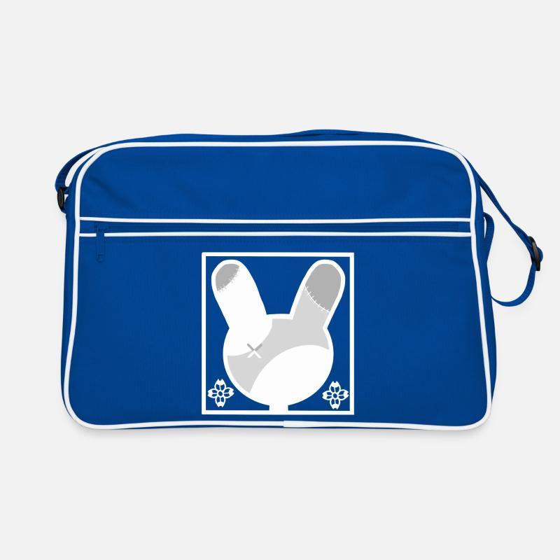 Patchwork Bunny Silhouette Retro Bag