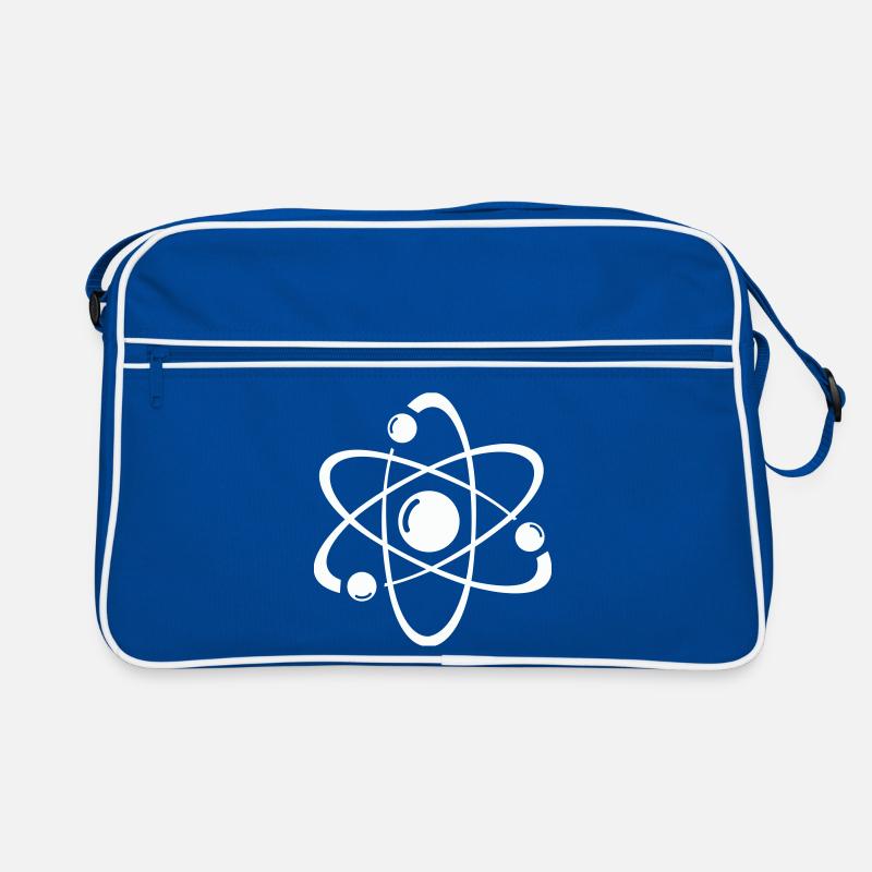 Atomic Model Line Art Retro Bag