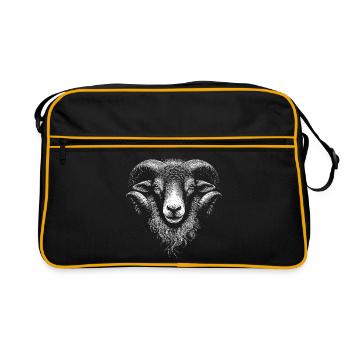 Ram - Retro Bag - black/gold - Front