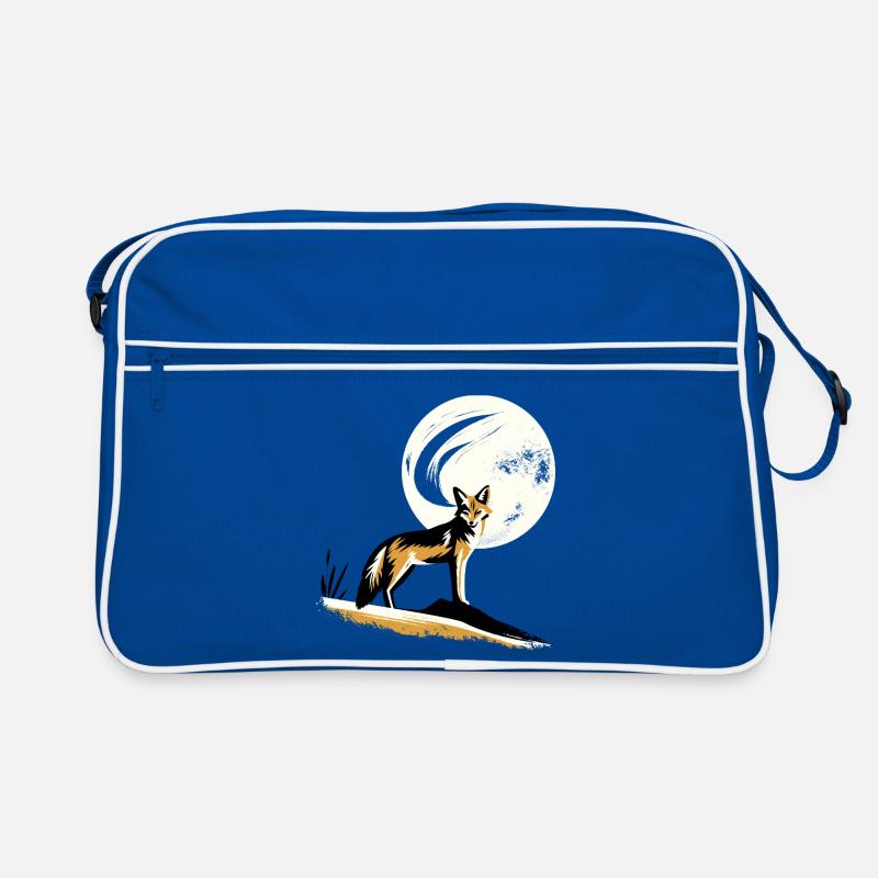 Chacal au clair de lune Sac Retro
