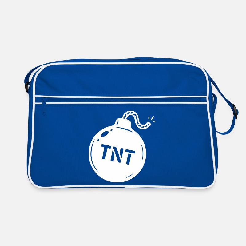 Symbole TNT de la bombe Sac Retro