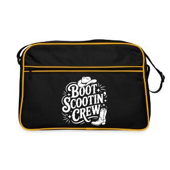 Équipage de Boat Scootin' - Sac Retro - noir/or - Devant