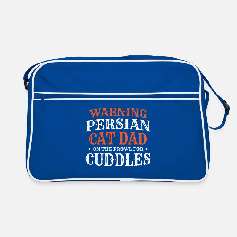 Chat persan Chat Amoureux Propriétaire de chat Persan Longhair C Sac Retro