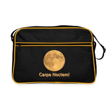 utiliser la nuit latine - Sac Retro - noir/or - Devant