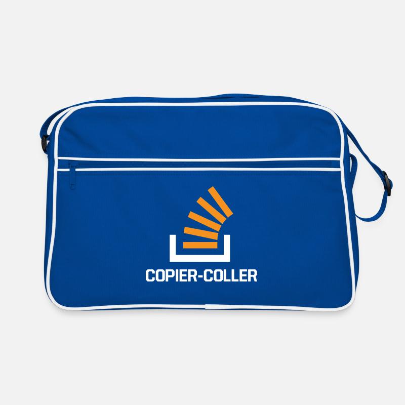 Copier Coller Programmer Software Developer Nerd G Retro Tasche