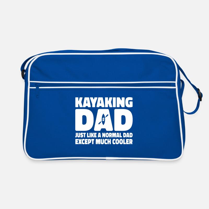 Kayaking Dad Just Like A Normal Dad Except Much Co Retro Tasche