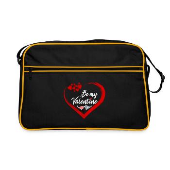 be mine - Retro Bag - black/gold - Front