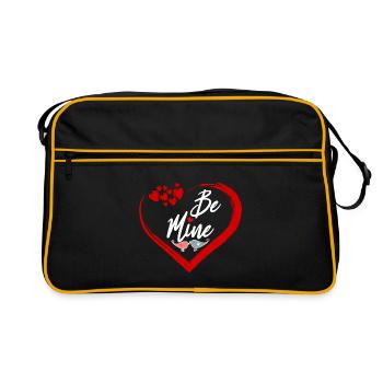 be mine - Retro Bag - black/gold - Front