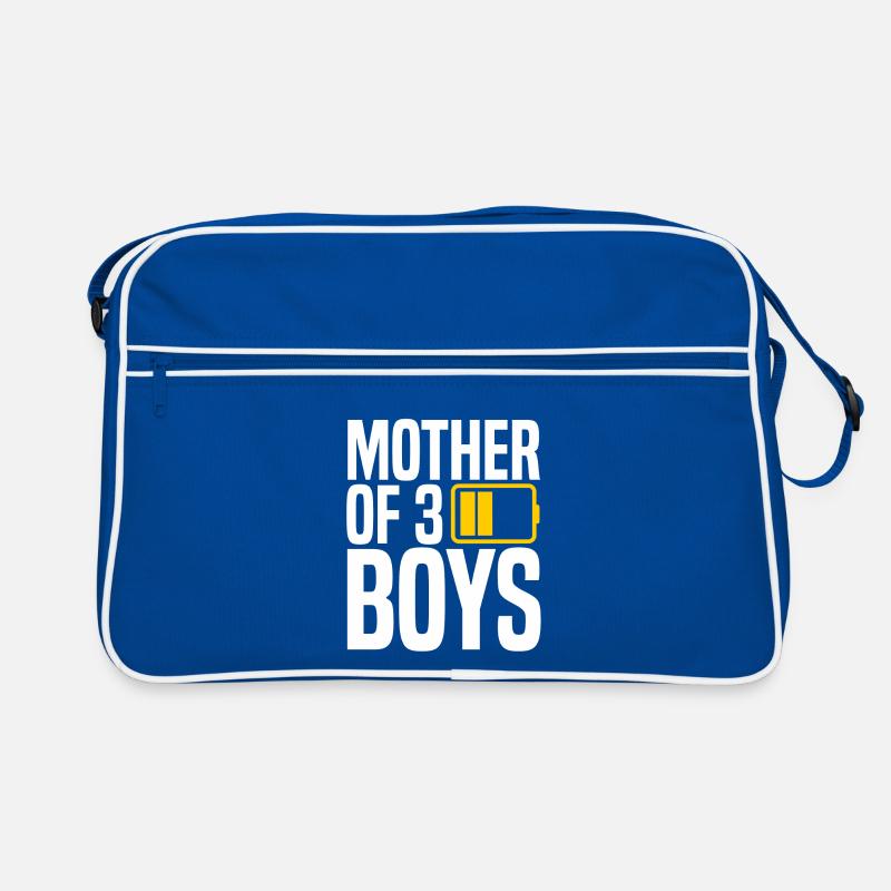mère de 3 garçons Sac Retro