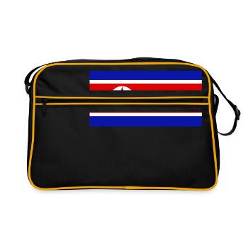 COREE DU NORD COREE SEOUL CADEAU T-SHIRT - Sac Retro - noir/or - Devant