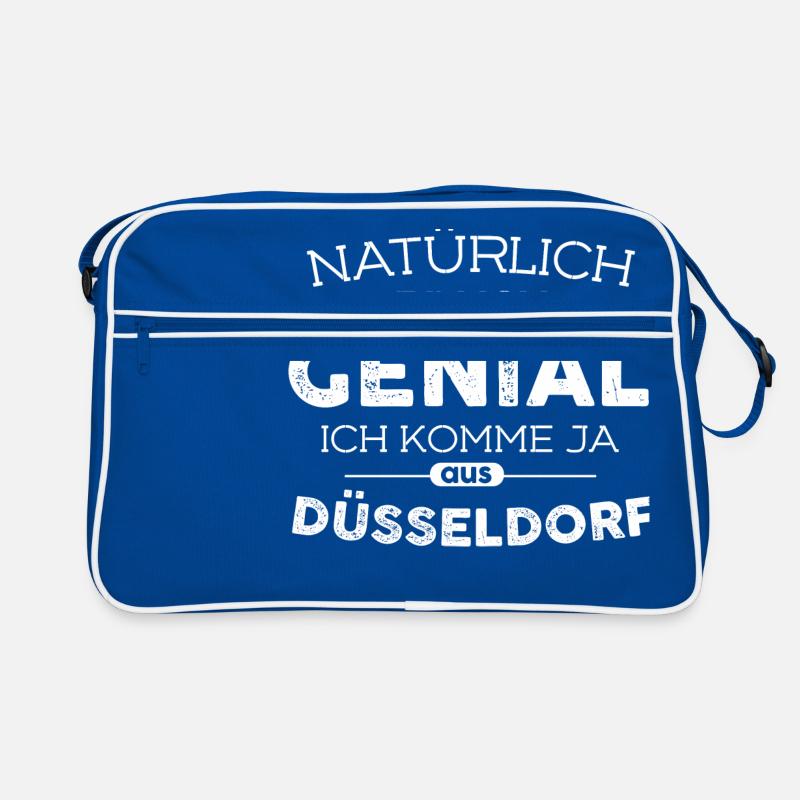 Städte Düsseldorf Genial Retro Tasche
