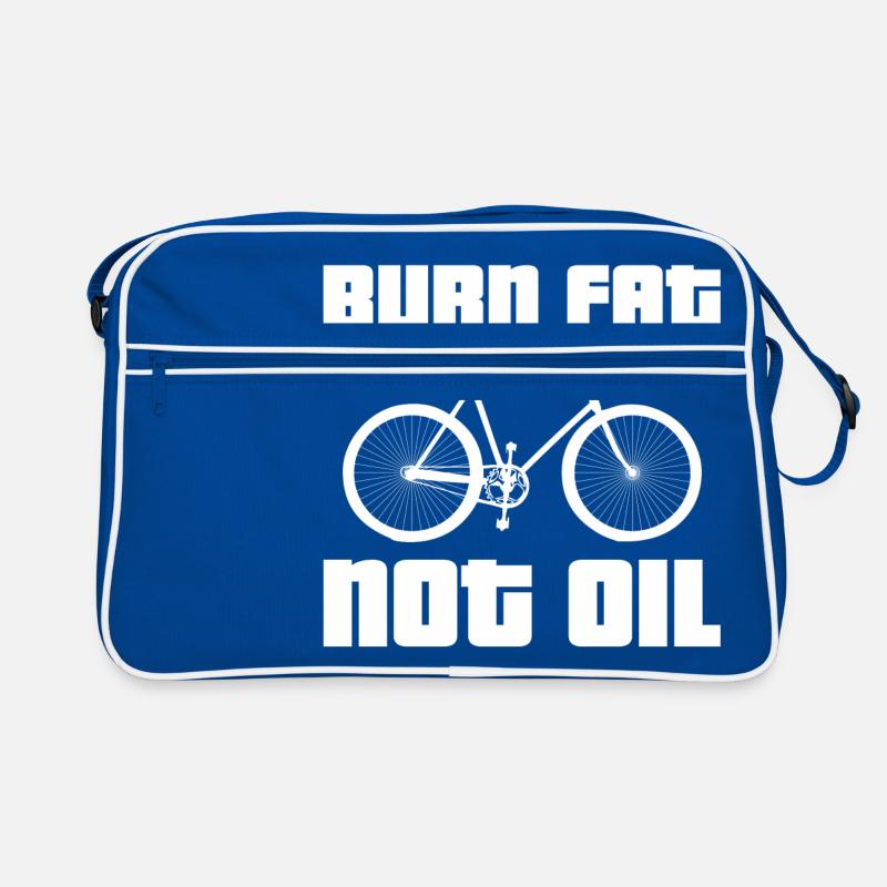 Graisse de brûlure pas d'huile Sac Retro