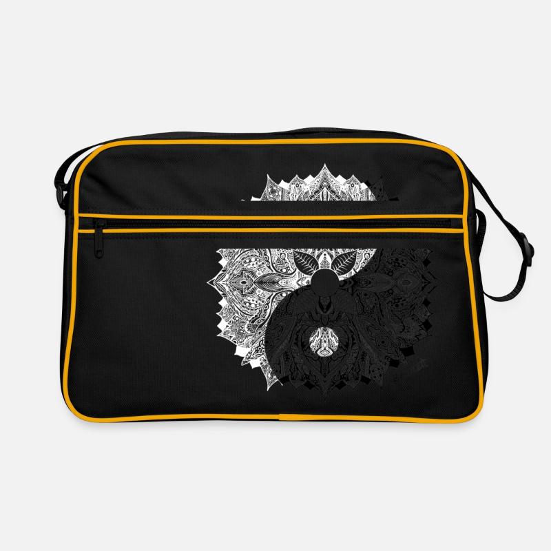 Mandala Yin Yang Sac Retro