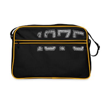 1975 années - Sac Retro - noir/or - Devant