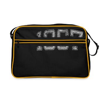1967 années - Sac Retro - noir/or - Devant