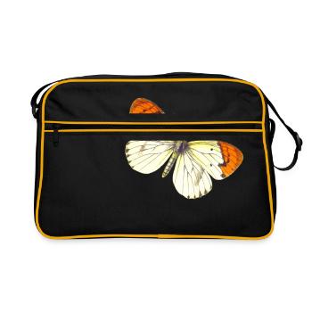 butterfly - Retro Bag - black/gold - Front