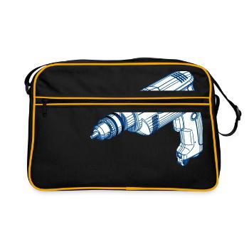 drilling machine - Retro Bag - black/gold - Front