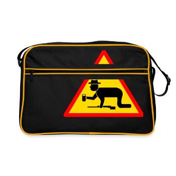 chasse de chasse jaeger chasse de chasse chasseur - Sac Retro - noir/or - Devant