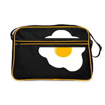 Les oeufs de Pâques oeufs de ostern101 Oeufs - Sac Retro - noir/or - Devant