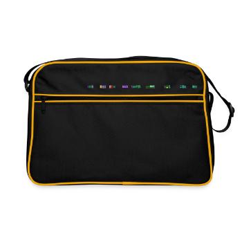 Human Human Race - Retro Bag - black/gold - Front