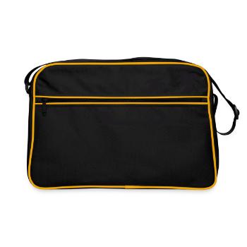 SURF PALMIER - Sac Retro - noir/or - Devant