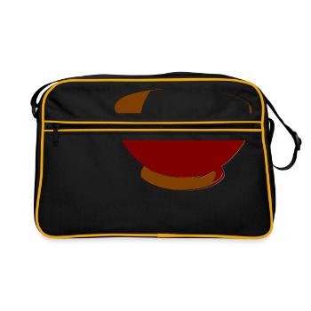 bowl - Retro Bag - black/gold - Front