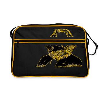 Karl Marx - Sac Retro - noir/or - Devant