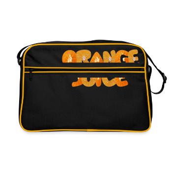 Jus d'orange - Sac Retro - noir/or - Devant
