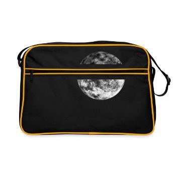 Lune Espace Espace Espace cadeau - Sac Retro - noir/or - Devant