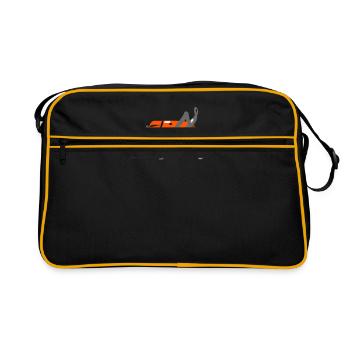 Chainsaw, Forest Mopped - Retro Bag - black/gold - Front