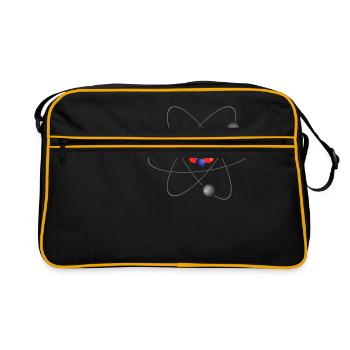 atome - Sac Retro - noir/or - Devant
