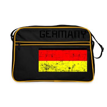 Germany Deutschland - Sac Retro - noir/or - Devant