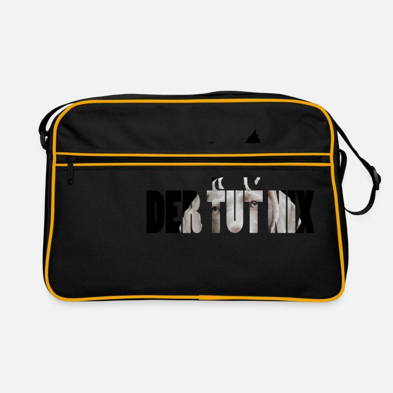 DER TUT NIX Retro Tasche