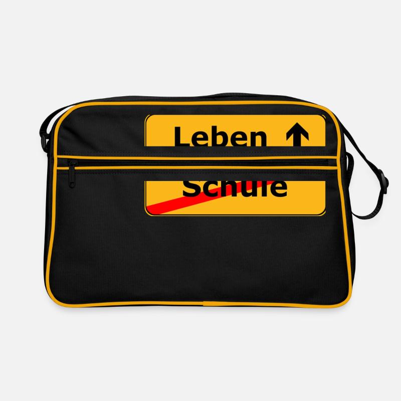 Leben nach der Schule Retro Tasche