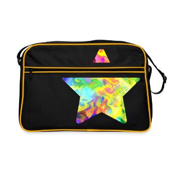star - Sac Retro - noir/or - Devant