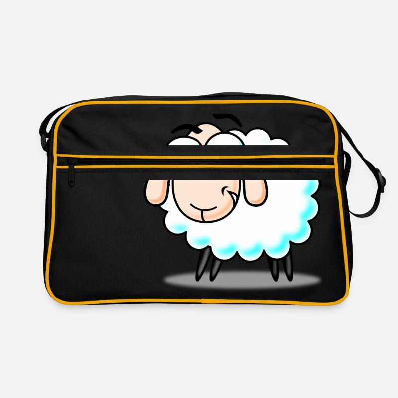 Schaf, Lamm Retro Tasche