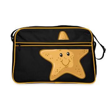 starfish - Retro Bag - black/gold - Front