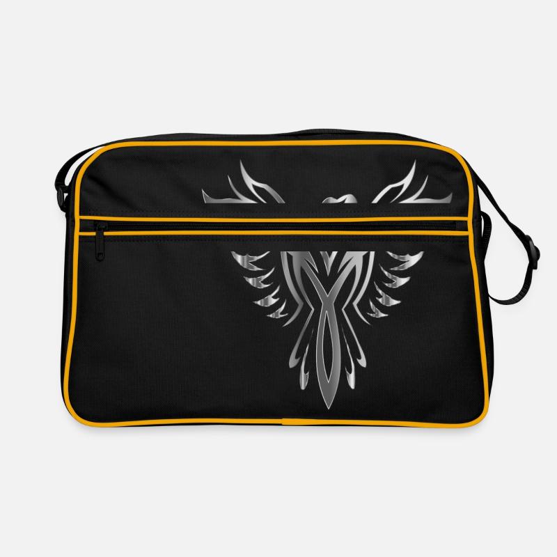 Phoenix Silber Retro Tasche