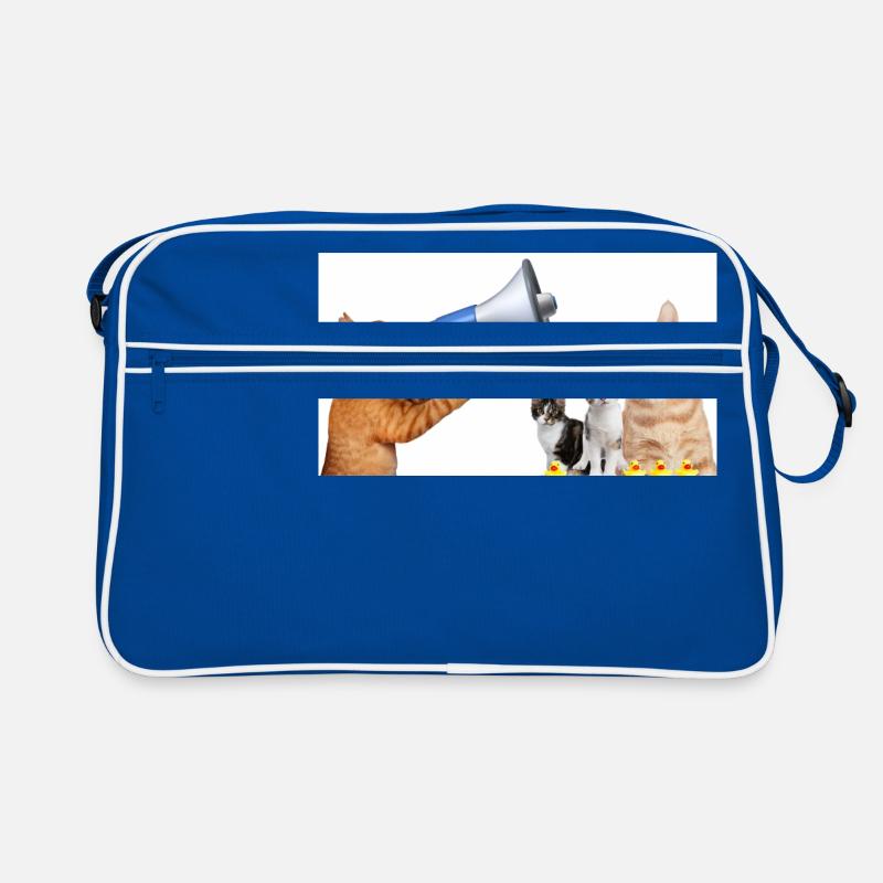 Katzengesetz Retro Tasche