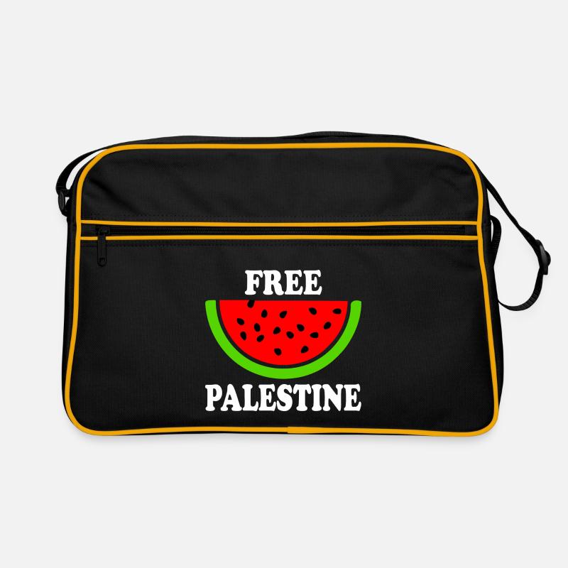 Palestine libre - melon pastèque Sac Retro
