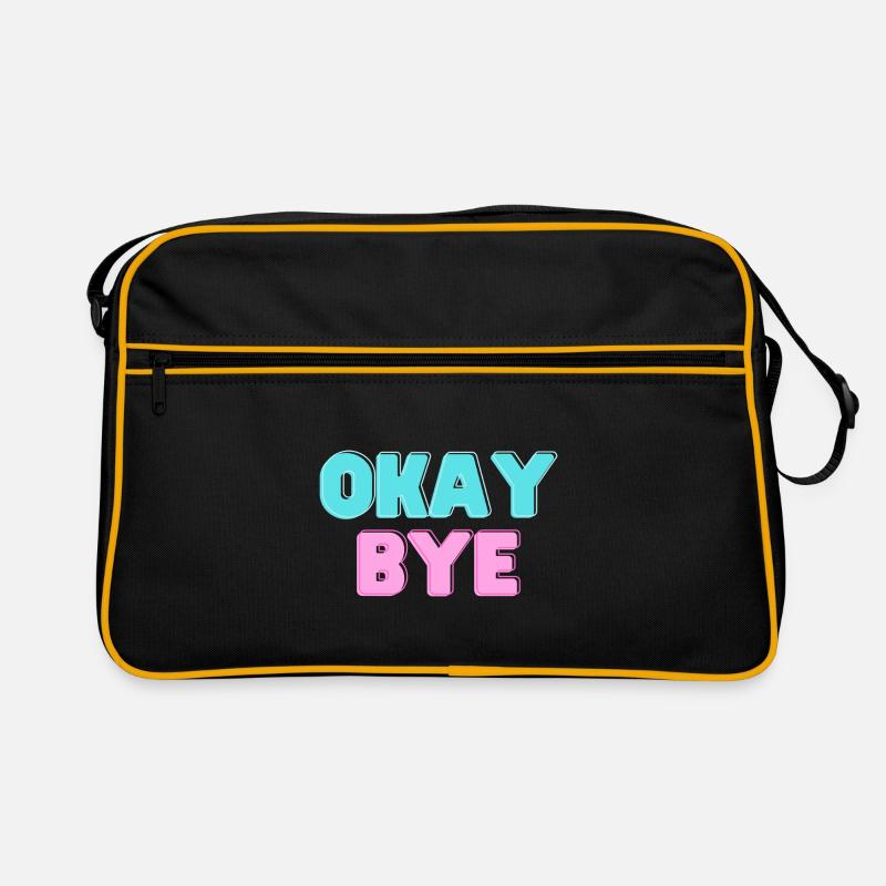 OKAY BYE Retro Bag