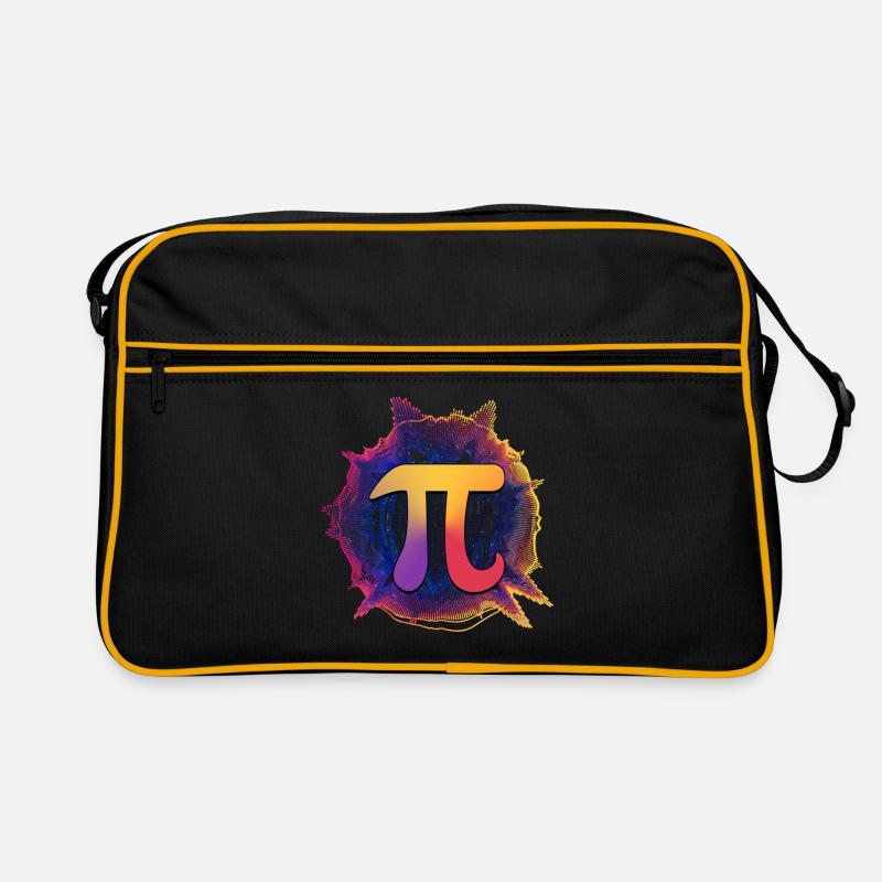 Pi Symbol Retro Tasche