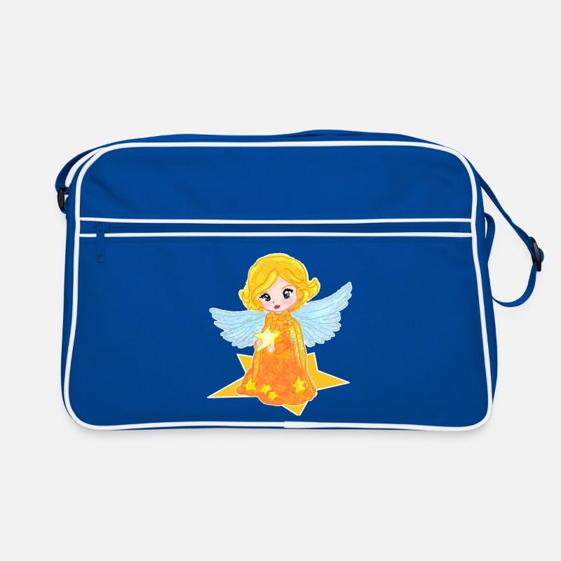 Kawaii Engelchen mit Stern Retro Tasche