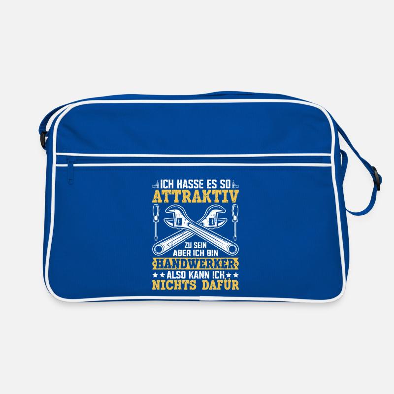 I hate being so attractive – handyman Retro Bag