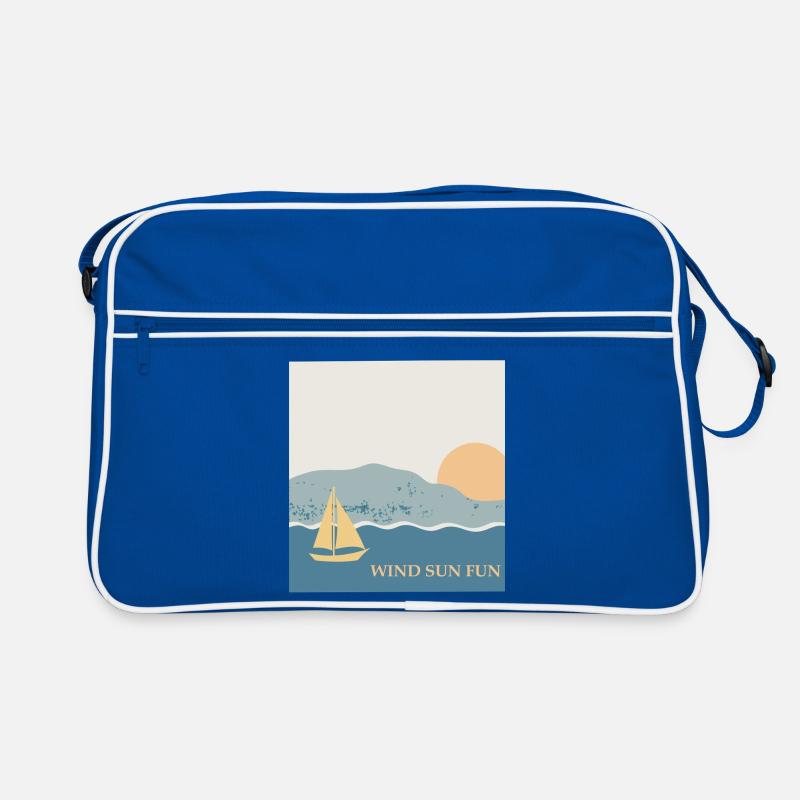 Wind Sun Fun Sailing Dream Retro Bag